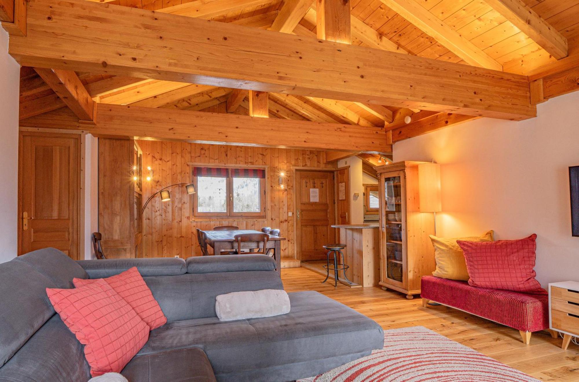 Apartment Capucin - A 3 Bedroom Chamonix Mountain Loft Dış mekan fotoğraf